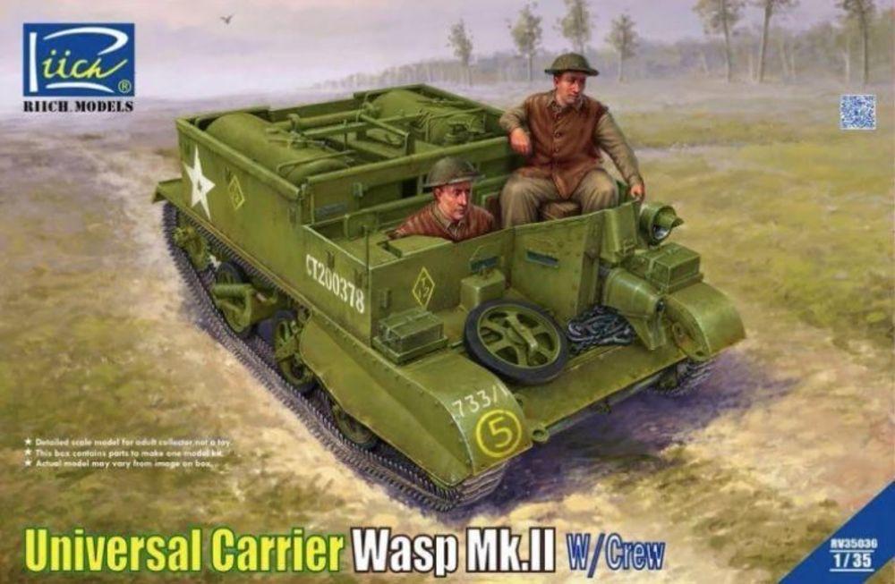 Universal Carrier Wasp Mk.II with Crew von Riich Models