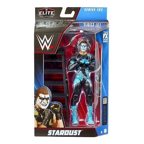 (Chase Variant - Blau) Stardust (Cody Rhodes) - WWE Elite 103 Spielzeug Wrestling Actionfigur von Ringside