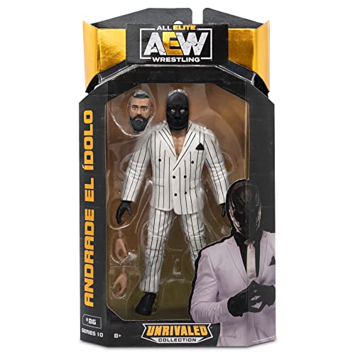 Ringside Andrade El Idolo - AEW Unrivaled 10 Toy Wrestling Action Figure von Ringside