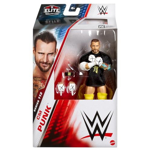 CM Punk (Macho Gear) - WWE Elite 113 Toy Wrestling Action Figure von Ringside