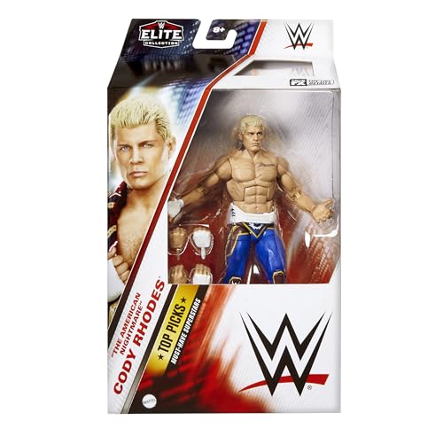 Cody Rhodes - WWE Elite Top Picks 2024 (Welle 4) Spielzeug-Wrestling-Actionfigur von Ringside