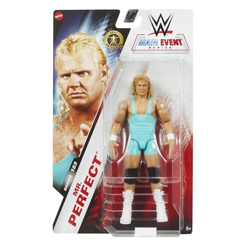 Mr. Perfect (blau) - WWE Main Event 153 Wrestling Actionfigur von Ringside