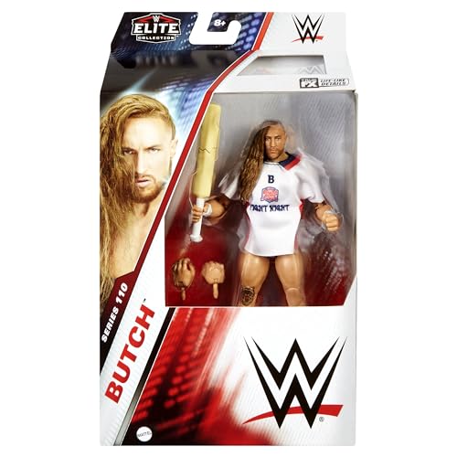 Pete Dunne (Butch) (weiß) – WWE Elite 110 Wrestling Actionfigur von Ringside