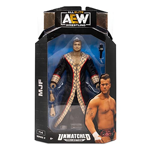 Ringside MJF - AEW Unmatched Series 2 Jazwares Toy Wrestling Actionfigur von Ringside