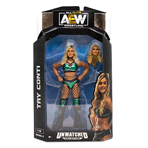 Ringside Tay Conti – Aew Unübertroffene Serie 2 Jazwares Spielzeug Figur Wrestler von Ringside