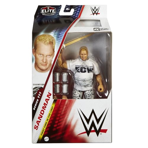 Sandmann (White & Black) - WWE Elite 111 Toy Wrestling Action Figure von Ringside