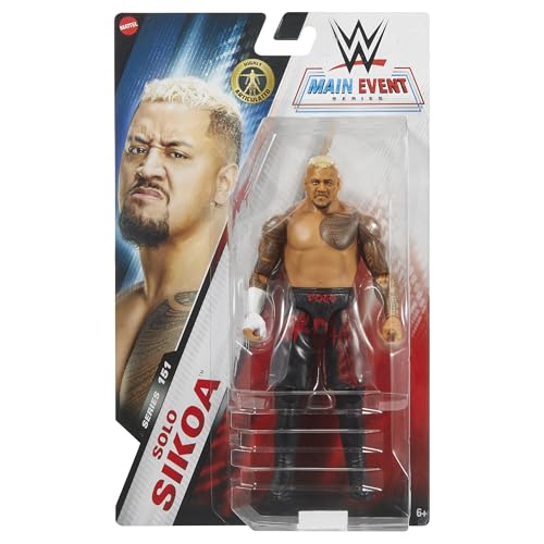 Solo Sikoa - WWE Main Event 151 Spielzeug Wrestling Actionfigur von Ringside