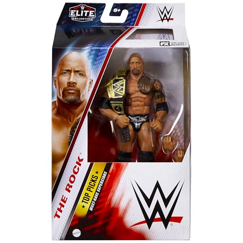 The Rock - WWE Elite Top Picks 2024 (Wave 4) Toy Wrestling Action Figure von Ringside