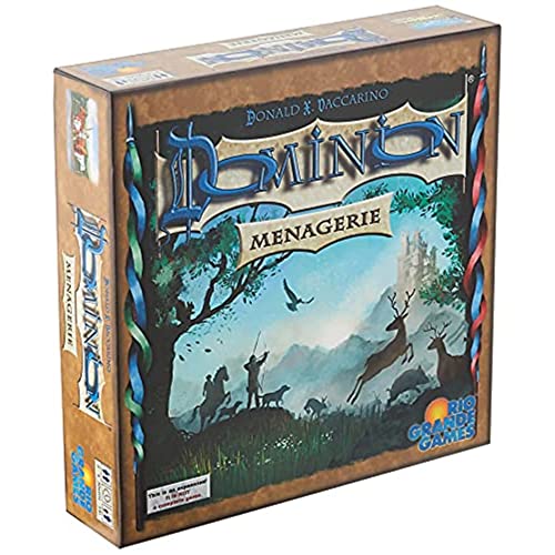 Rio Grande Games Dominion: Menagerie - EN (Tierkarte-Brettspiel) für 2-4 Spieler ab 14 Jahren von Rio Grande Games