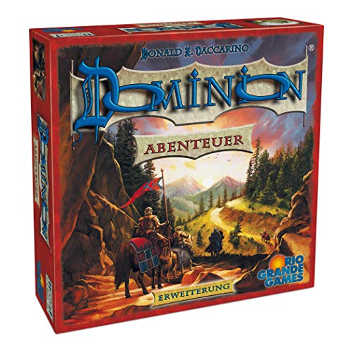 Rio Grande Games 22501408 Dominion Erweiterung - Abenteuer von Rio Grande Games