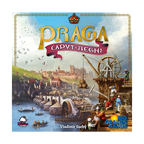 Rio Grande Games Praga Caput Regni, Brettspiel, 1–4 Spieler, ab 14 Jahren, 30–120 Minuten Spieldauer von Rio Grande Games