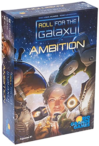 Rio Grande Games RGG520 Ambition Roll for The Galaxy Erweiterungswürfelspiel, blau von Rio Grande Games