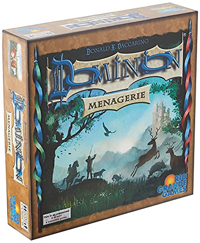 Rio Grande Games Dominion: Menagerie - EN (Tierkarte-Brettspiel) für 2-4 Spieler ab 14 Jahren von Rio Grande Games