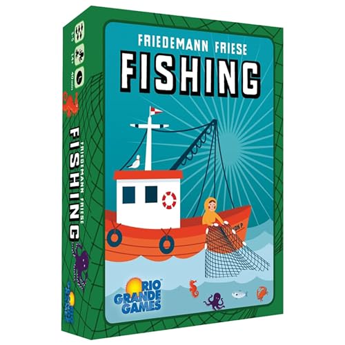 Rio Grande Games: Angeln – Trick-Taking-Kartenspiel, Ozean-Thema, Kartenzeichnung & Punktsammlung, ab 14 Jahren, 3–5 Spieler, 30–60 Minuten Rio Grande Games: Angeln – Trick-Taking-Kartenspiel, Ozean-Thema, Kartenzeichnung & Punktsammlung, ab 14 Jahren, 3–5 Spieler, 30–60 Minuten von Rio Grande Games
