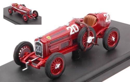 MODELLINO IN Scala COMPATIBILE Con ALFA Romeo P3 TIPO B N. 20 Winner Targa Florio 1935 TONINO BRIVIO 1:43 RIO RI4256-2 von Rio