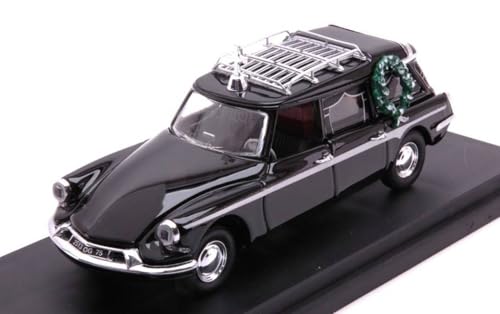 MODELLINO IN Scala COMPATIBILE Con Citroen Break CARRO FUNEBRE + BARA/Funeral CAR Coffin 1963 1:43 RIO RI4678P von Rio