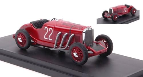 MODELLINO IN Scala COMPATIBILE Con Mercedes SSK N.22 G.P.Italia Monza 1931 IVANOWSKI-STOFFEL 1:43 RIO RI4671 von Rio