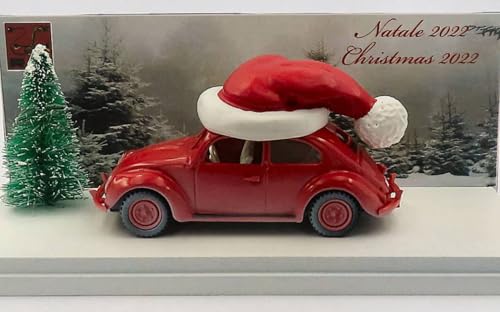 MODELLINO IN Scala COMPATIBILE Con VW MAGGIOLINO BUON Natale 2022 Limited PCS 100 1:43 RIO RI4679 von Rio