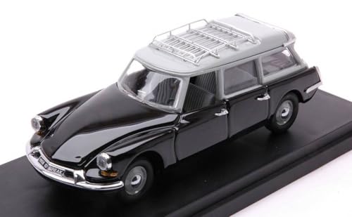 Modell in Maßstab, kompatibel mit Citroen ID 19 Break 1958 Schwarz 1:43 RIO RI4696 von Rio