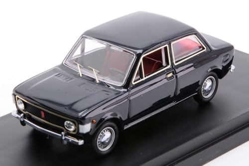 Modell in Maßstab Rio kompatibel mit Fiat 128 1. Serie 1969 2 Türen Nachtblau 1:43 Modell Scale RI4737 241217 von Rio