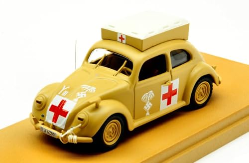 Modelltreppe kompatibel mit VW Beetle Ambulance Africa Korps 1941 1:43 RIO RI4728 von Rio