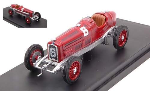 Scale Modell KOMPATIBEL MIT ALFA Romeo P3 TIPO B N.6 Winner Monza 1932 Rudolf CARACCIOLA 1:43 RIO RI4652 von Rio