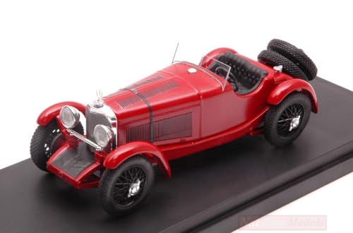 Scale Modell KOMPATIBEL MIT Mercedes SSK SUPER-Sport-KURZ 1928 RED 1:43 RIO RI4533 von Rio