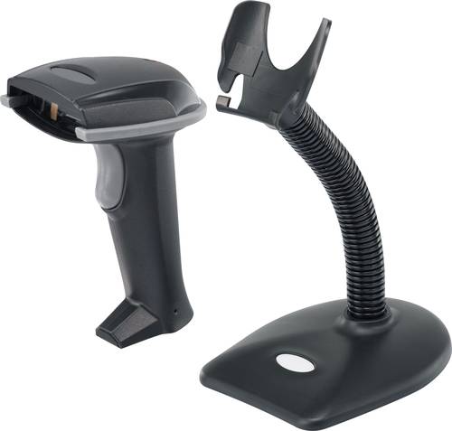 Renkforce LS6320E USB-Kit Autosense Barcode-Scanner Kabelgebunden 1D Laser Schwarz Hand-Scanner USB von Renkforce