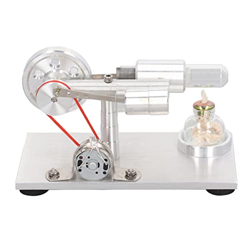 Stirlingmotor-Motormodell, Lernspielzeug, Geräuscharm, Geringe Umweltverschmutzung, Einfache Bedienung, Wissenschaftliches Physikalisches Stirling-Modell von Risegun