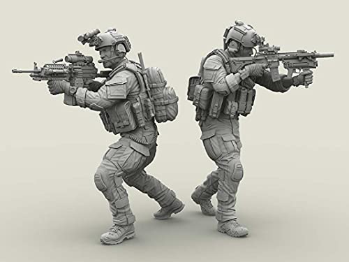 Risjc 1/16 120mm US Navy Seal Kampfsoldat Modell GK (2 Personen) // N1847 von Risjc