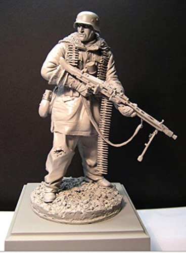 Risjc 1/16 120mm WWII Normandy Landing Battle Resin Soldier Modell unbemalt unmontiert Miniaturmodellbausatz/A26139 von Risjc