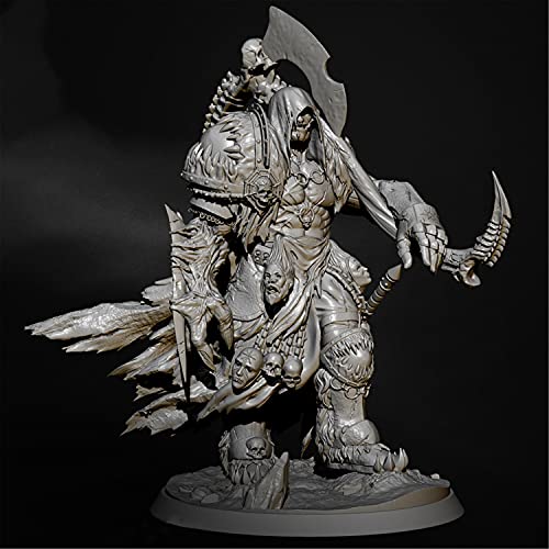 Risjc 1/24 75mm Sci-Fi Hell Orc Warrior Resin Soldier Modell unbemalt und unmontiert Bausatz/8138X von Risjc