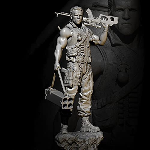 Risjc 1/24 75mm Vietnamkrieg US Commander Resin Charaktermodell unbemalt und unmontiert Bausatz/69319E von Risjc