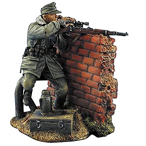 Risjc 1/35 Harz Soldat Modell World War II Army Sniper (mit Basis) weiß Modellbausatz // N44380 von Risjc