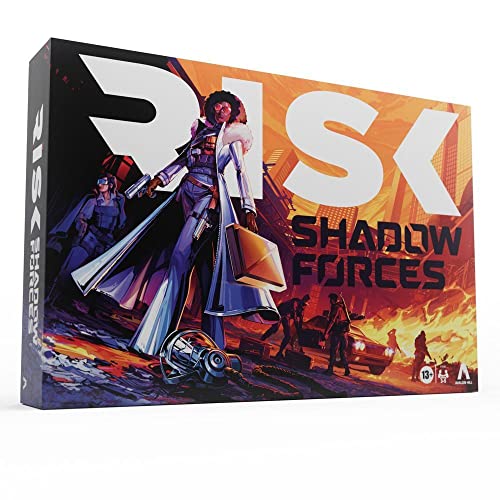 Risk Shadow Forces-Strategiespiel, Legacy-Brettspiel, Brettspiel für Erwachsene und Familien ab 13 Jahren, für 3–5 Spieler, Avalon Hill von Risk