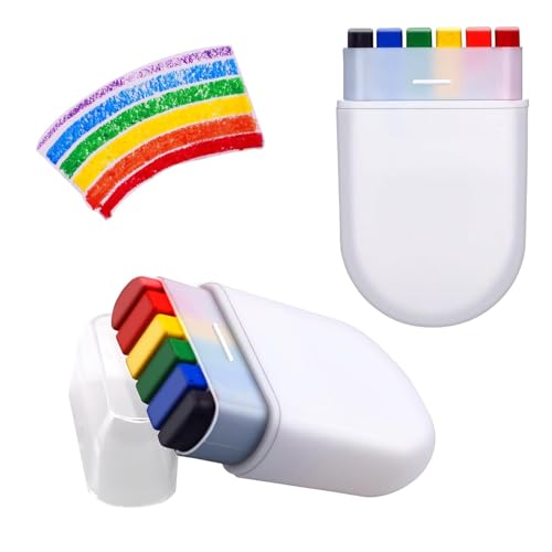 Regenbogen Gesicht Körperfarbe 2PCS Stolz Gesichtsfarbe LGBT Stolz Flagge Farbe Gesichtsfarbe Stick Homosexuell lesbische Gesichtsfarbe Make-up Regenbogen Körper Markierungen Marken Veranstaltungen von Rismise