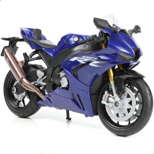 Risopen 1:12 Motorrad Modell für Honda CBR 1000R Legierung Diecast Motorrad Modell Spielzeug Mini Moto Geschenk (blau) von Risopen