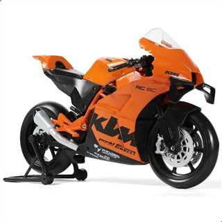 Risopen 1:12 Motorrad Modell für KTM RC 8C Legierung Diecast Motorrad Modell Spielzeug Mini Moto Geschenk (Orange) von Risopen