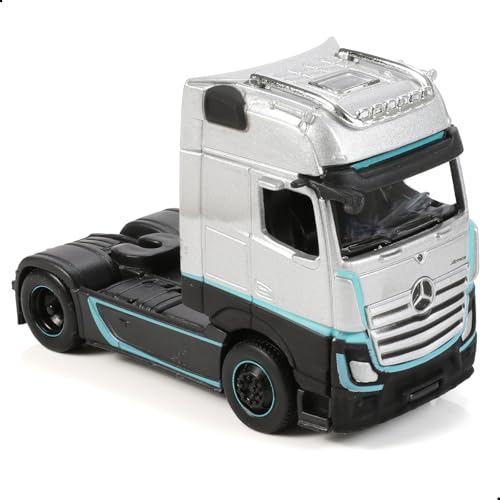 Risopen LKW Spielzeug 1/64, Metall Aus Modelle Lastwagen Spielzeug, Benz Semi Truck Diecast Abschleppwagen für Boys und Auto Models Sammler-Silberfarben Risopen LKW Spielzeug 1/64, Metall Aus Modelle Lastwagen Spielzeug, Benz Semi Truck Diecast Abschleppwagen für Boys und Auto Models Sammler-Silberfarben von Risopen