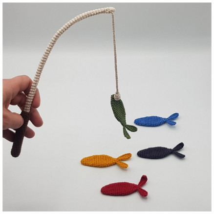 Angeln by Rito Krea - Häkelmuster mit Kit Angel und Fisch Angeln by Rito Krea - Häkelmuster mit Kit Angel und Fisch von Rito Krea