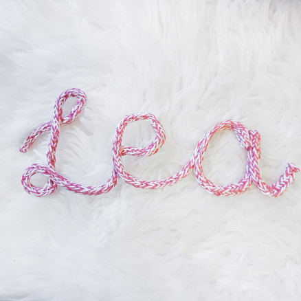 Decorative Name Sign by Rito Krea - DIY Namensschild Decorative Name Sign by Rito Krea - DIY Namensschild von Rito Krea
