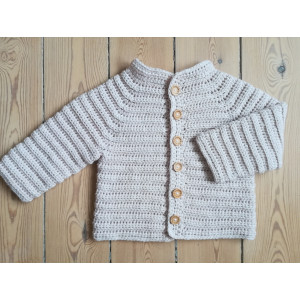 Die Oktober-Jacke by Rito Krea - Häkelmuster Babyjacke Größen 6 Monate - 1-2 år von Rito Krea