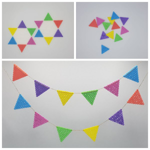 Pennant Bunting by Rito Krea - Wimpel Perlen Design - Perle Vimpel Ranke von Rito Krea