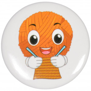 Rito Maskottchen Button Badge Ø25mm von Rito Krea