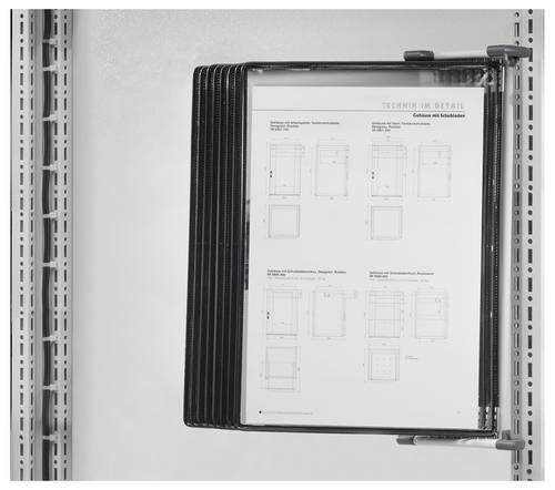 Rittal CP 6013.100 Dokumentenhalter Kunststoff 1St. von Rittal