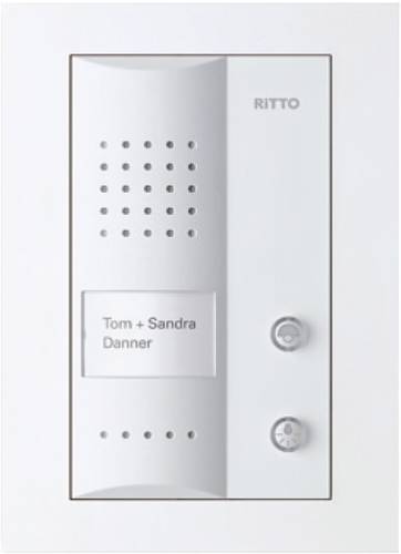 Ritto by Schneider 1732290 Türsprechanlagen-Zubehör Lichtgrau von Ritto by Schneider