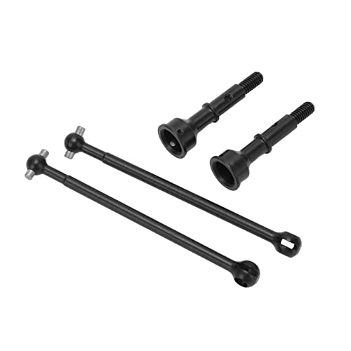 Effektiver Stahl -RC, da die Hintere Antriebswelle für LOSI 1/10 22WD, Größerer Antriebswinkel und Einfache Installation, Ideal für RC, Schwarze Autoliebhaber, 2 Kits von Riuulity