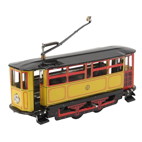 Kompliziertes Design Trolley Winden Sie Vintage Metal Toy für Erwachsene Fotografie Requisiten Einzigartiger Dekorativer Gegenstand für Sammler Cafés Bekleidungsgeschäfte von Riuulity