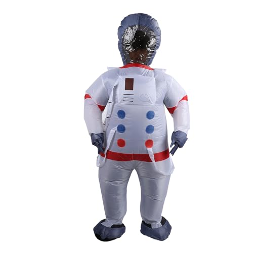 Riuulity Aufblasbarer Jumpsuit Leichtes Blow -up -Kostüm für Erwachsene, Bestehend aus 210 -t -Polyester -Stoff mit Verstärktem Stich, Weich und Modisch von Riuulity