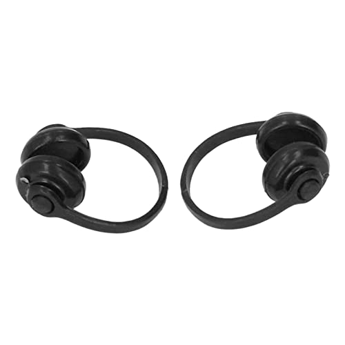 Riuulity Hochsimuliertes Puppenhaus Mini -Headset -Modell Atmosphäre 2pcs (Black) von Riuulity